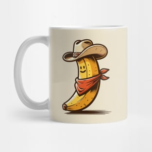 Cowboy Banana Mug